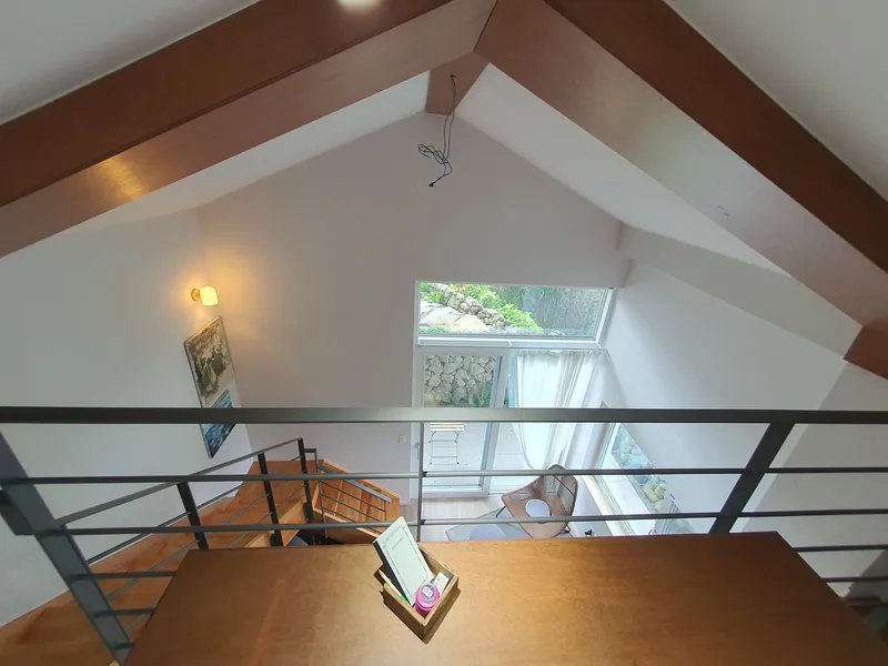 [Jocheon, Jeju] Fantastic sunset outside the window of Seonheul Jungsangan duplex pension 14