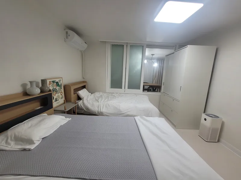 [Songpa, Seoul] Fully furnished queen 1 + single 2 near Jamsil Saenae Station, pets allowed 7