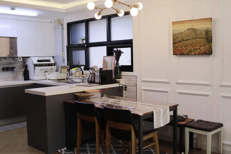 [Yangsan] Yangsan, Gyeongnam Province - Yangsan Station/Newly built duplex. 50 pyeong (approximately 160 sq ft). 3 bedrooms. 2 living rooms. 3 bathrooms. 42