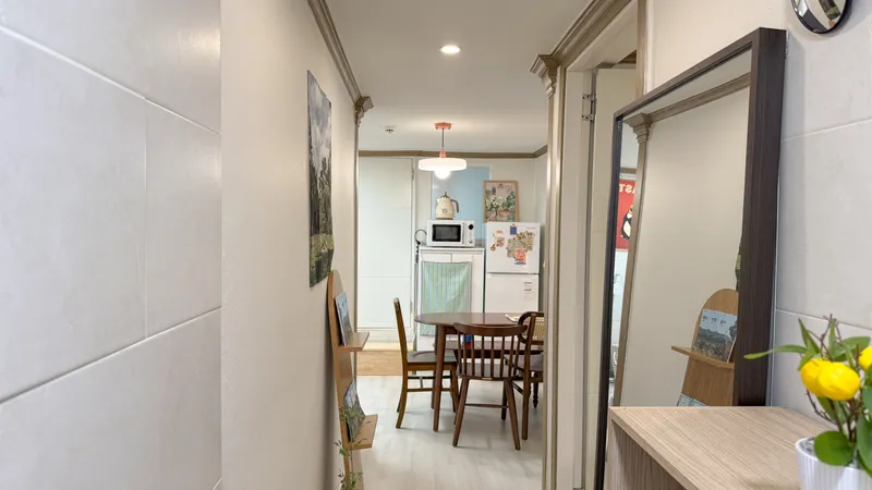 [Seodaemun, Seoul] Fully furnished two-room apartment near Hongik University Station 16