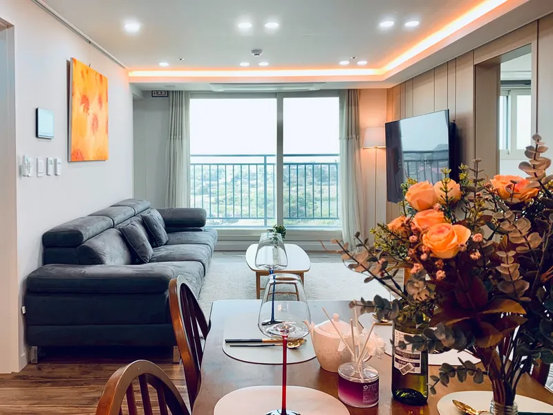 [제주 조천] 함덕 한달살기  #해변3분거리 #루프탑사용 24