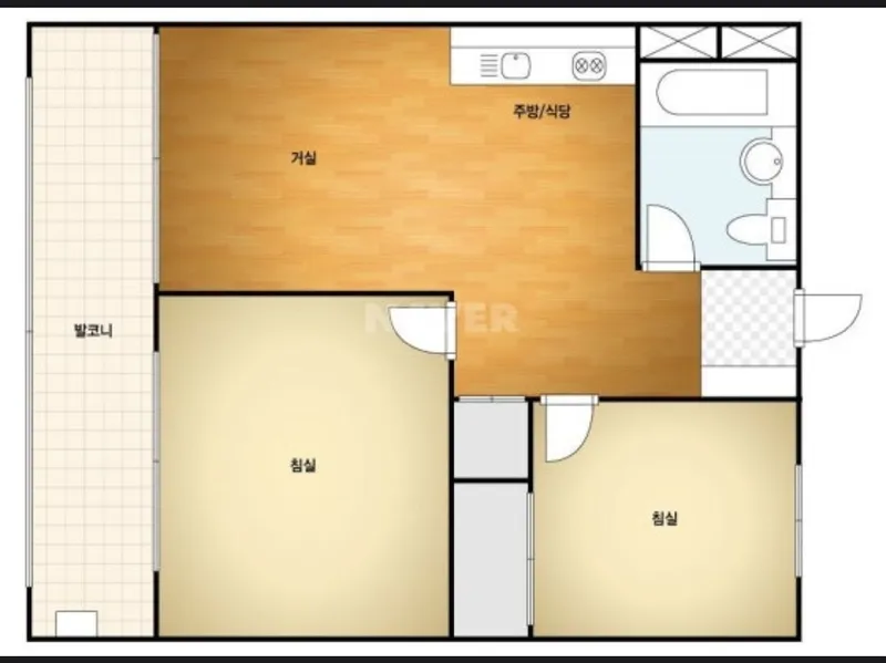 [Iksan] 21-pyeong apartment in the Iksan, Jeonju, and Wanju triple living zone 14
