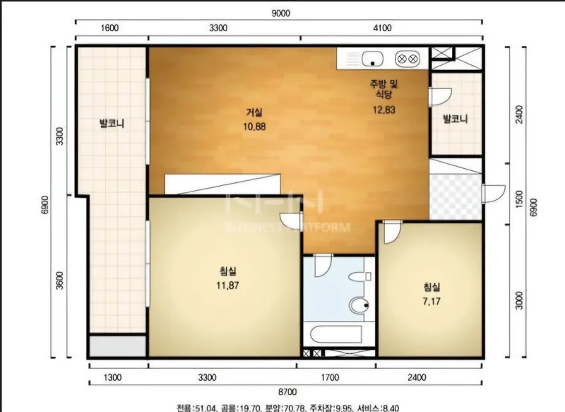[Goyang] Deeum House/Ilsan Station Remodeling Aftergok Academy Two-room + Living Room/Apartment 16