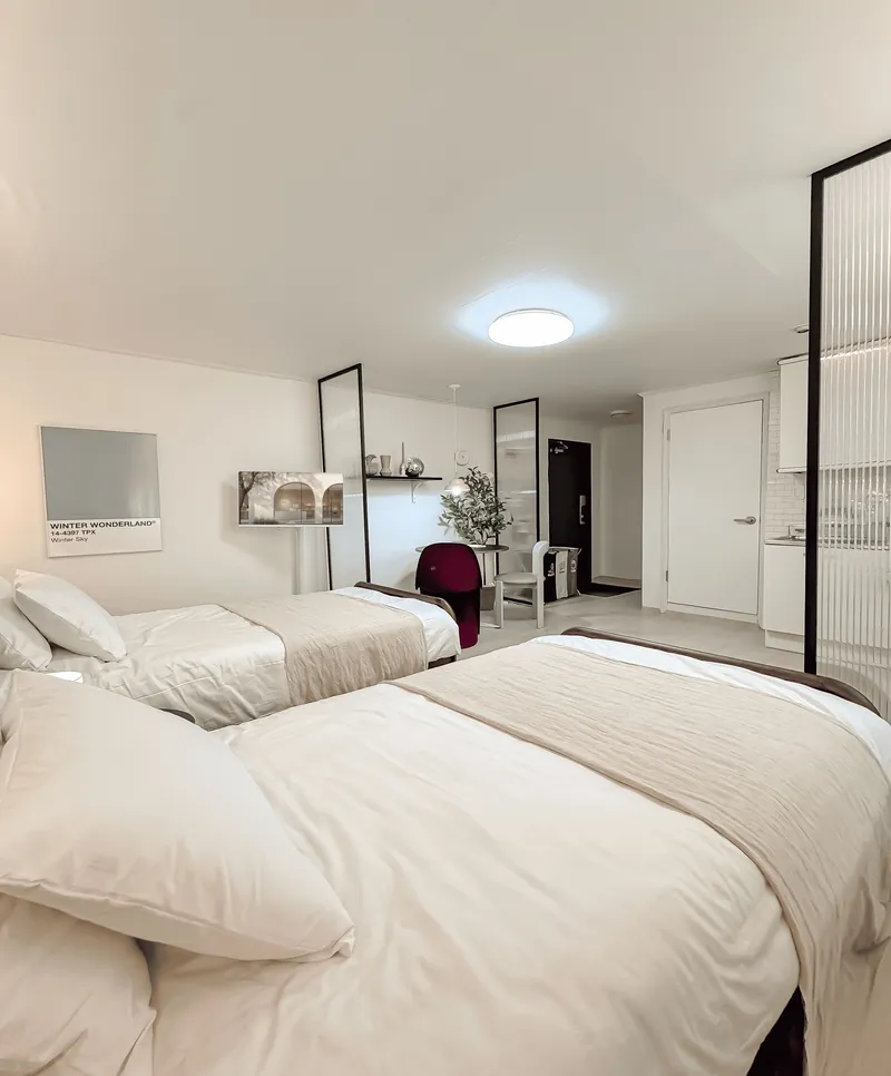 [Gangnam, Seoul] Spacious open-plan studio apartment, 6 minutes walk from Seolleung Station 8