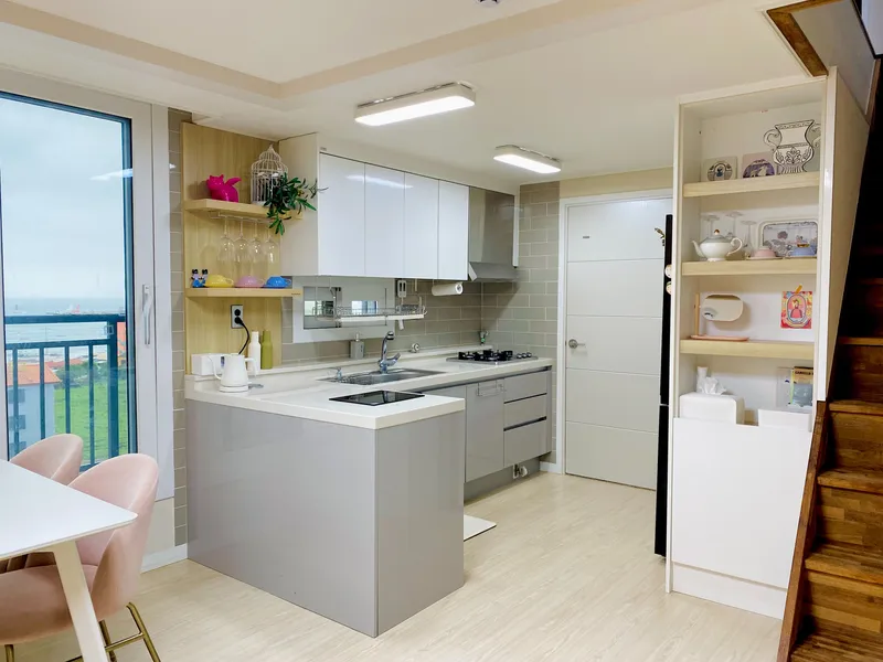 [Iho 1-dong, Jeju] Ocean view newly built premium two-room duplex villa 10 minutes by car from Jeju Airport 22
