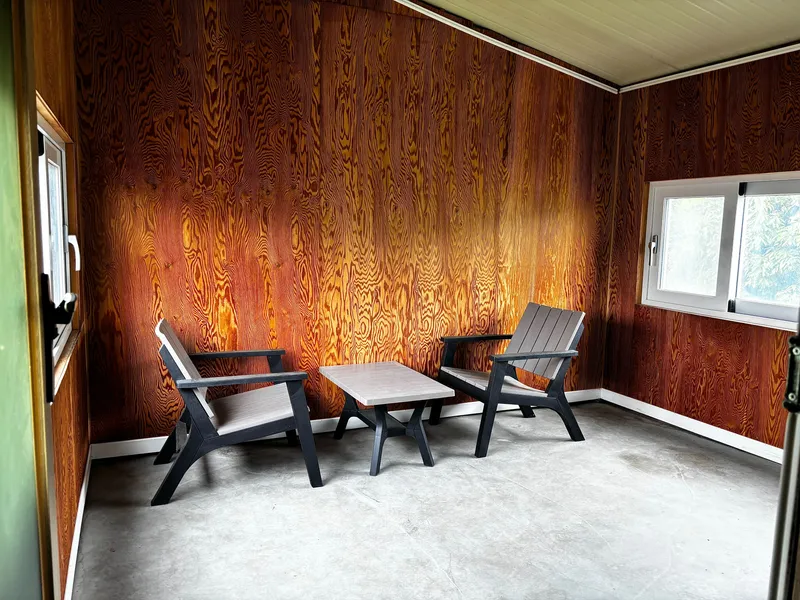 [Gujwa, Jeju] Bijarim duplex with an impressive view of the green grass yard and palm trees 9