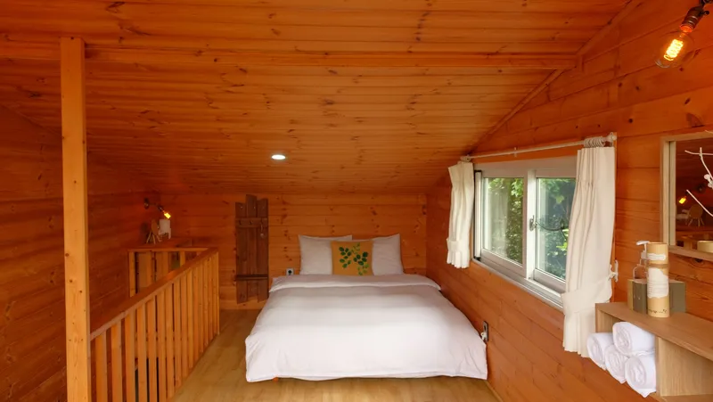 [Seongsan, Seogwipo] Forest Garden Jeju Trees and Birdsong Healing Emotional Accommodation 5