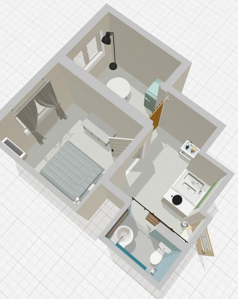 [Gangdong, Seoul] 4-minute walk from Gangdong Station / Clean 2-room apartment 28