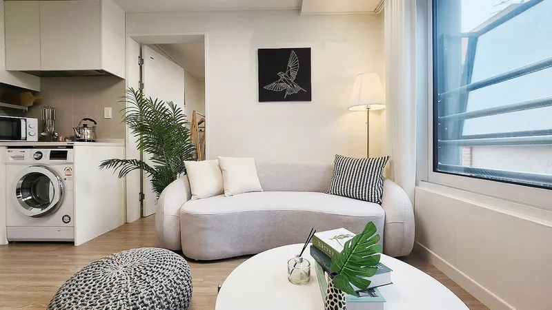 [Gangnam, Seoul] #303 Samseong-dong Antique 2-room apartment, walking distance to COEX, tight security 9