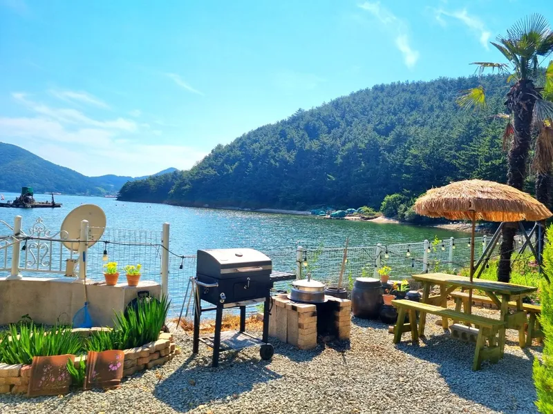 [Tongyeong] # Private, spacious, emotional detached house # Mountain and sea leisure activities # Yard fishing 29