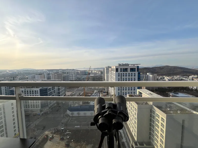 [Yeongjong, Incheon] 18th floor ocean view #5 min walk from Airport Railroad Unseo Station #Terrace 23