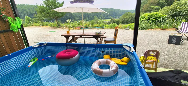[강원 양양] 하조대IC3분레트로갬성#마당넓은애견동반#불멍바베큐화로별빛 3