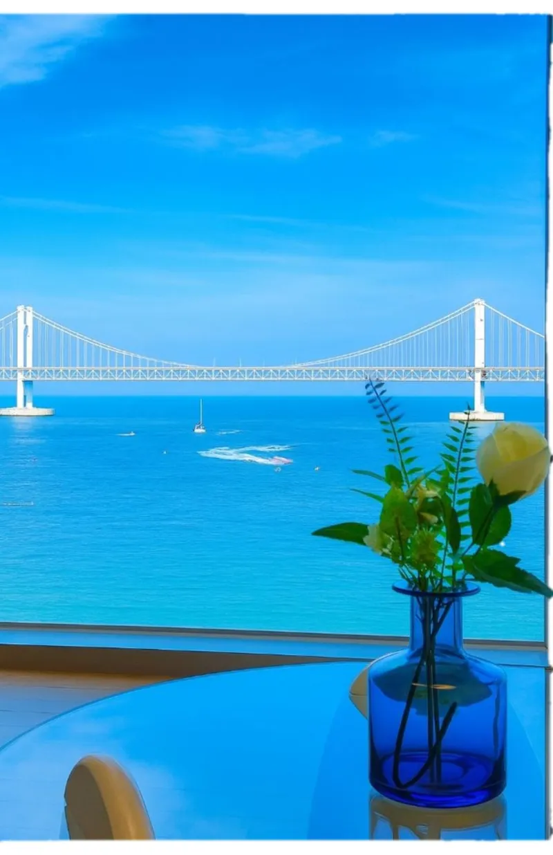 [Suyeong, Busan] Ocean and Gwangan Bridge view, the best view, temporary stay, prime spot for the Busan Fireworks Festival 4