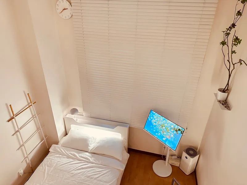 [Songpa, Seoul] Samjeon Station on Line 9. Close to the station, 2-minute walk, 2 beds, 4 people! 4