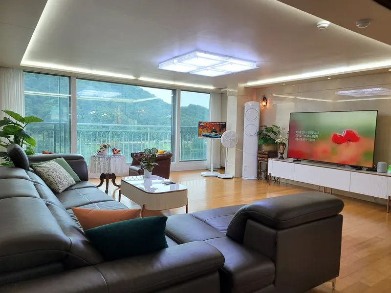 [Chuncheon][Chuncheon, Gangwon-do] Riverview Riverside Resort #Apartment embracing the Soyang River #Emotional accommodation #4 rooms, 56 pyeong 21