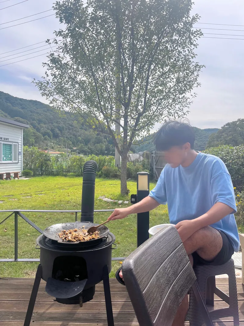 [충북 청주] 촌캉스, 130평 마당 독채, 불멍, 바베큐, 감성 13