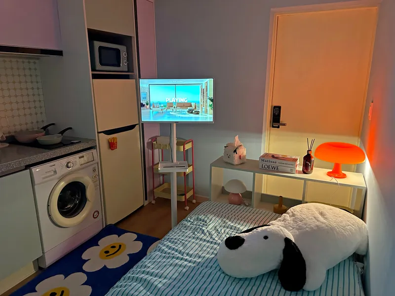 [Dongjak, Seoul][Seoul Sadang] A month-long stay in a fully-equipped officetel on Lines 2, 4, and 7, brimming with childlike innocence. 6