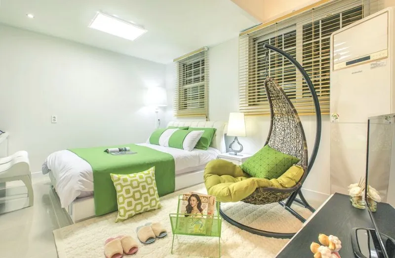 [Jocheon, Jeju] European-style accommodation perfect for a quiet rest #KidsPension #Duplex #TangerineExperience #FlowerGarden 2