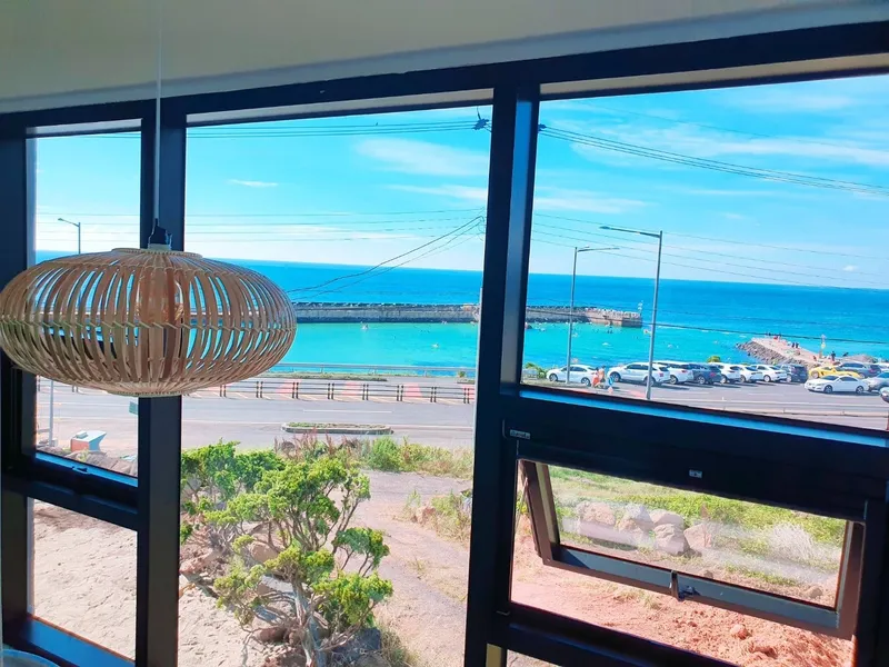 [Hangyeong, Jeju] 1 minute walk to ocean view #Panpo Port Sea 18