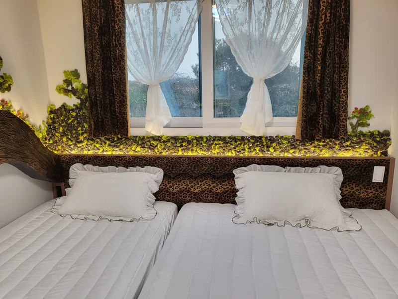 [Gujwa, Jeju] 500-pyeong Garden, Duplex, Hinoki, Fireplace, Steam Room, Barbecue #104 2