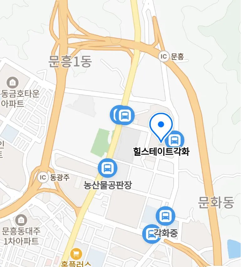 [Buk-gu, Gwangju] 10gakhwa Hill, Ample Free Parking at Donggwangju IC 16