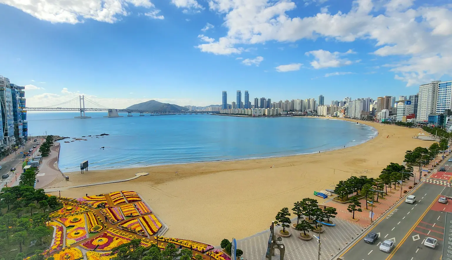 ocean view & seaside & walkable Serviced apartment 1BR & sleeps 2 Drone Show Direct Viewing Gwangalli 1st Ocean Stay Cover Photo