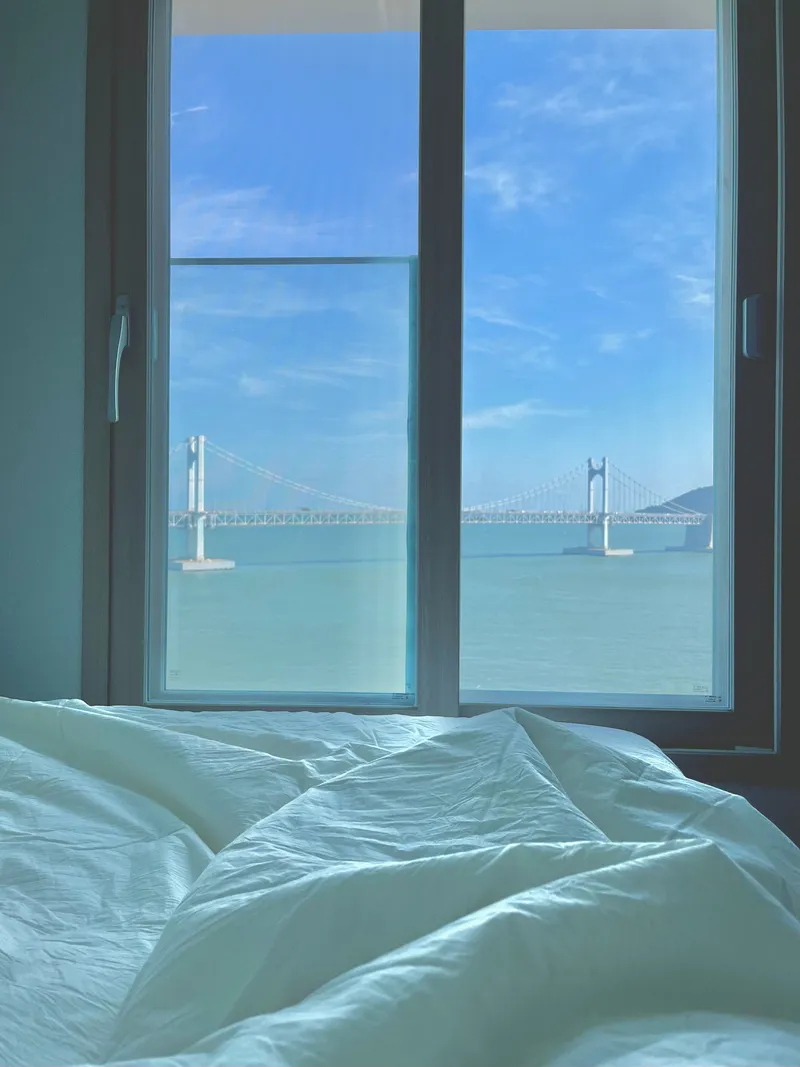 [Suyeong, Busan] 2-room apartment with a fantastic front view of Gwangan Bridge, available for 10 people at a special price. 7