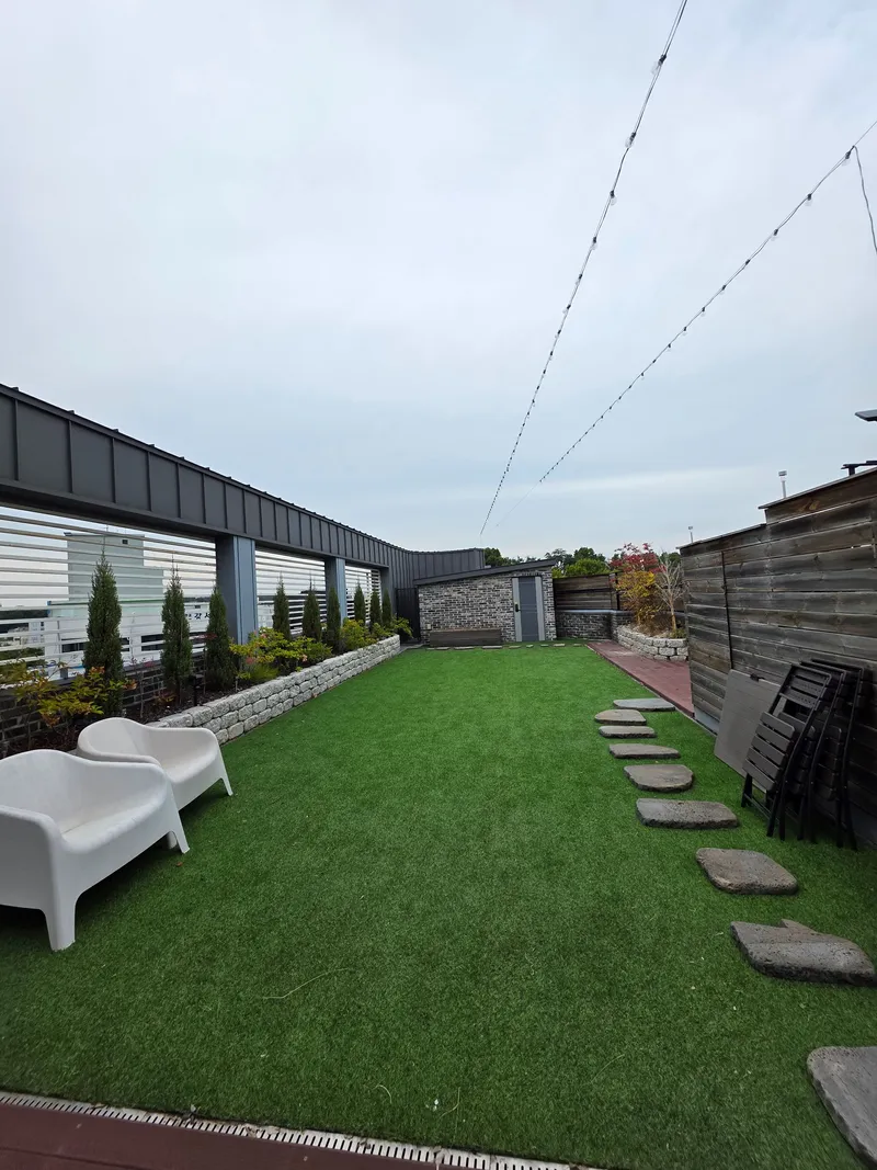 [Yangcheon, Seoul] A 50-pyeong rooftop garden with a resort-like feel, fully furnished with 4 bedrooms and 2 bathrooms. 25