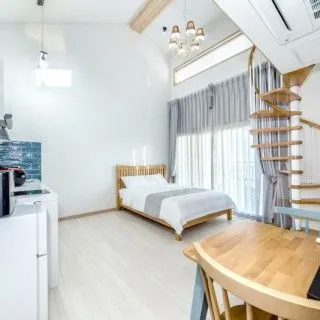 [Namwon, Seogwipo][Room 203] Spacious 2-person spa with cool view terrace and cool duplex 8