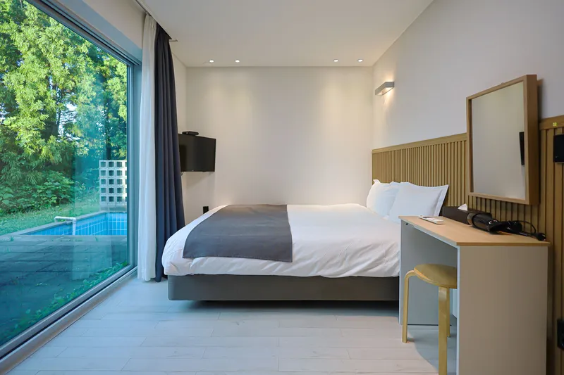 [Jocheon, Jeju] Hamdeok Beach 5km_2-story separate two-room + spa + shared pool (03/16~10/31) 3