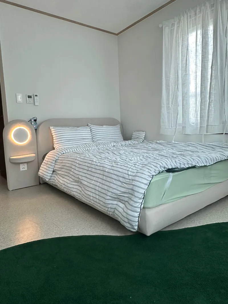 [Jocheon, Jeju] A quiet accommodation in Jeju with a three-room apartment and a duplex with a Hallasan view terrace. 2