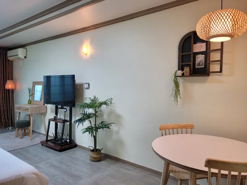 [Aewol, Jeju] 2 Queen Beds, Comfortable 15-Pyeong Usable Area, Terrace, Lawn Yard, BBQ 16