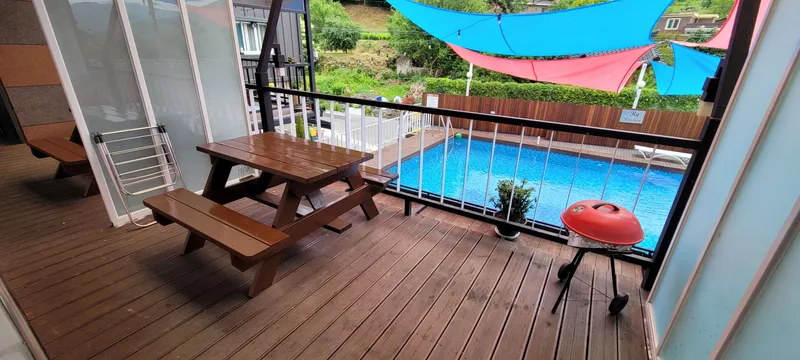 [Hadong] Jirisan Valley Hwagae Market Pension Ondol Room B 5