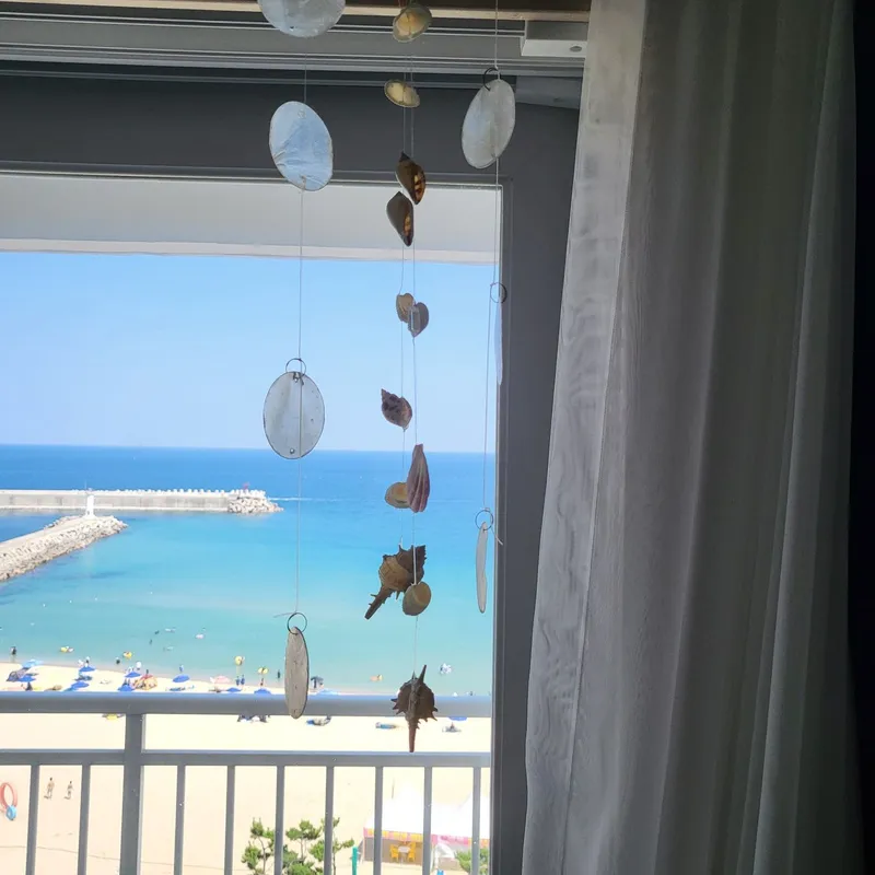 [Yangyang] Front ocean view, 4 people, bed sunrise view, spacious terrace, full options, OTT available 18