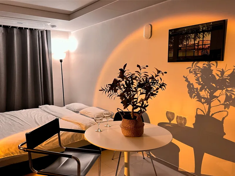 [Jung-gu, Daegu] 1 minute from Dongseong-ro/Full option/One room/Safe space/Netflix/Residence 29