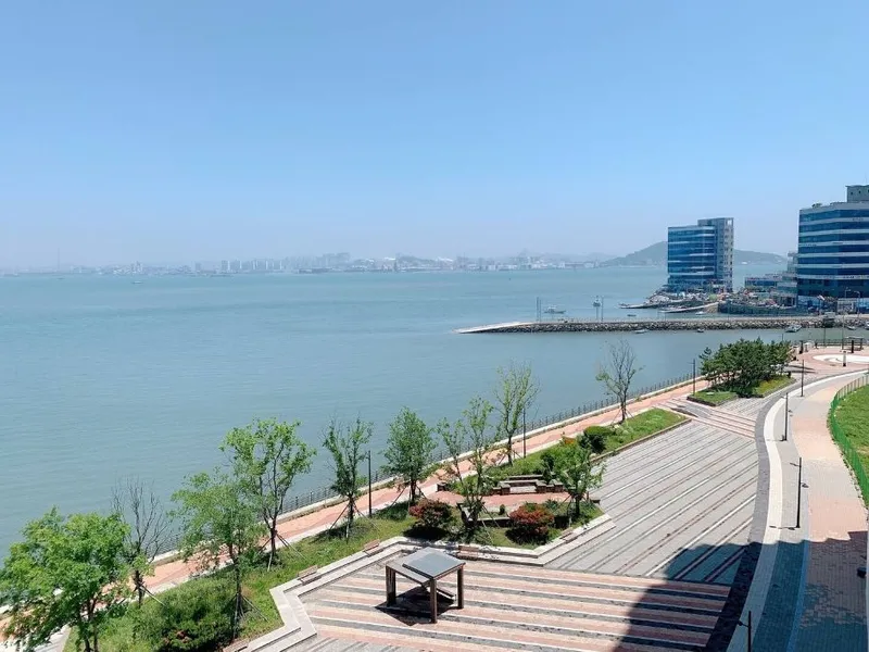 [인천 영종] 인천공항 오션뷰 개인테라스 침구청결 공항 19분 12