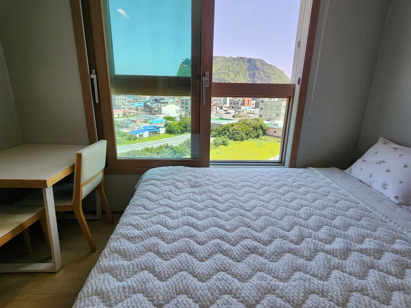 [Seongsan, Seogwipo] Spacious duplex / Panoramic view of Seongsan Ilchulbong and the sea / 24
