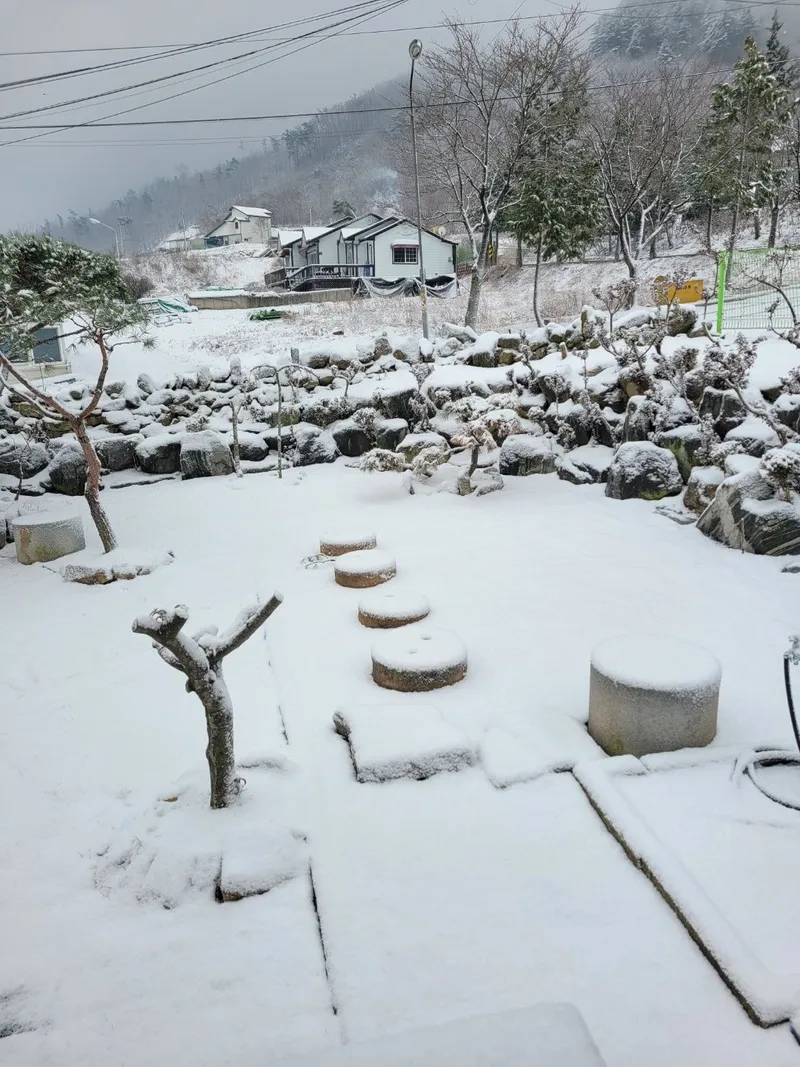 [전북 진안] 진안고원 테라스,편백나무 마루 독채 전원주택,넓은 거실 7