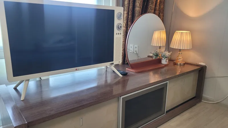 [Aewol, Jeju] 40-pyeong duplex, 3 bedrooms, 2 bathrooms, lawn yard, BBQ, convenience store 10 seconds away 9