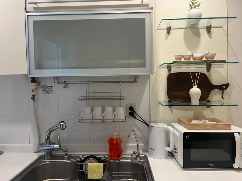 [Gwangjin, Seoul] Fully-optioned hotel-like stay in a super convenient location 10 seconds from Konkuk University Station 20