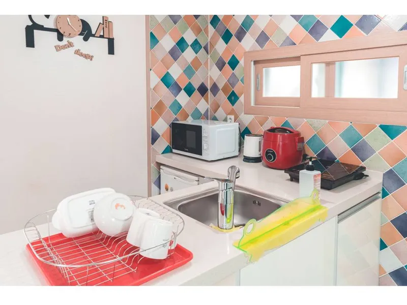 [Pyoseon, Seogwipo] 1st floor, room 1 (green) with a view of the sea 6