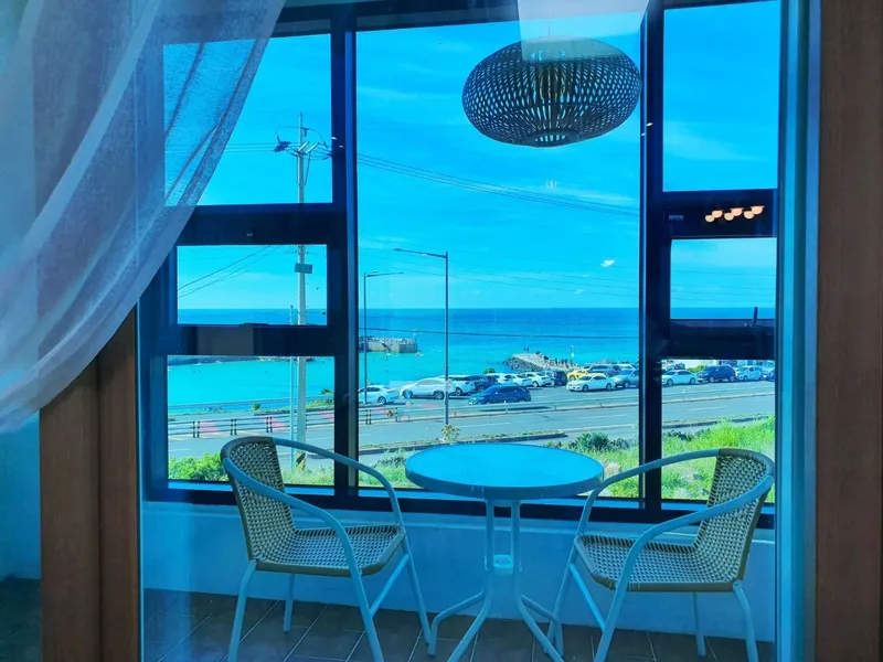 [Hangyeong, Jeju] 1 minute walk to ocean view #Panpo Port Sea 17