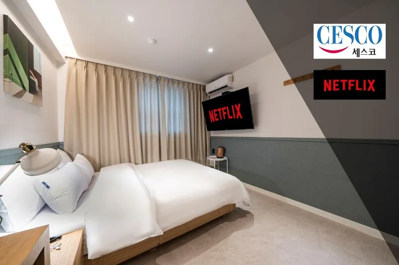 [Dong-gu, Daejeon] 5 minutes walk from Daejeon Complex Terminal! #Queen bed #Smart TV #Room disinfection 13