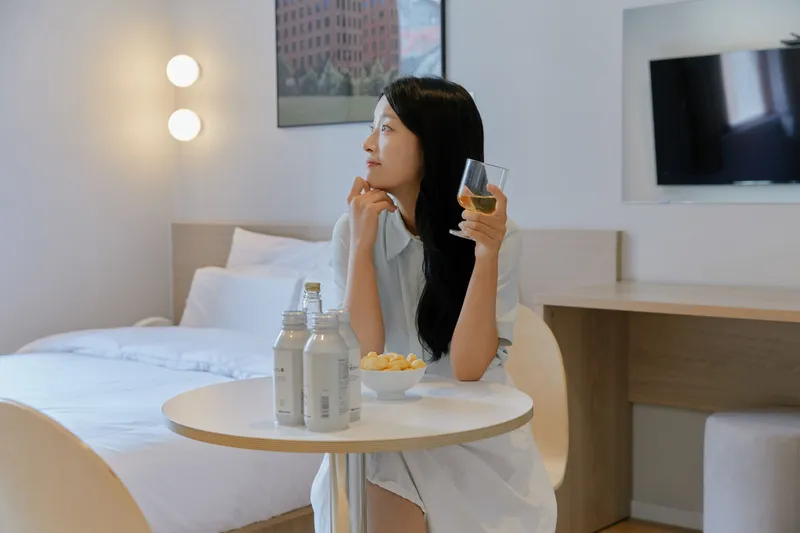 [Cheonan] 5 min walk from Dujeong Station #Near the food alley #Standard room #Parking #Non-smoking 6