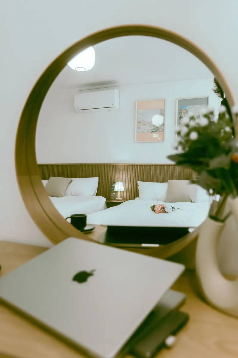 [Mapo, Seoul] 3-minute walk from Ewha Womans University Station, up to 5 people, 3 beds, fully equipped two-room with washing and drying facilities 8
