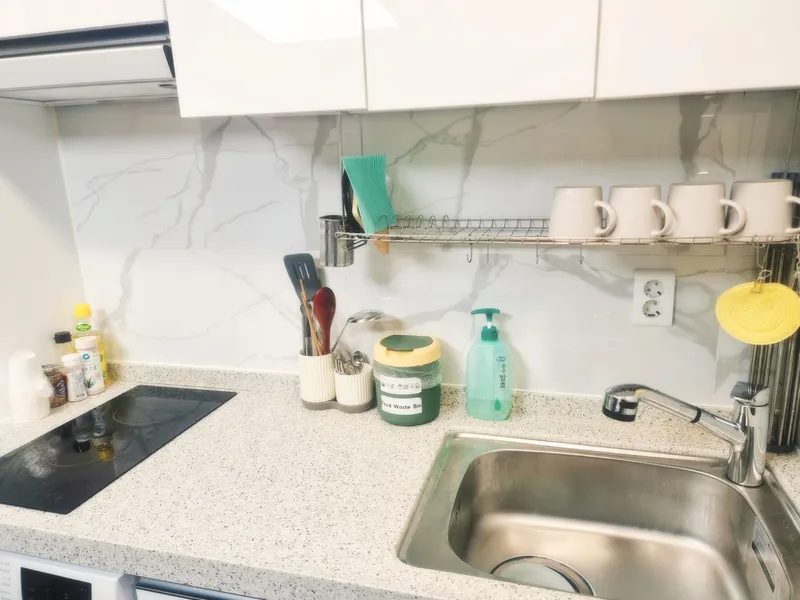 [Songpa, Seoul] Spacious and comfortable new 1-room, 1-living room in front of Heliocity, elevator parking 10