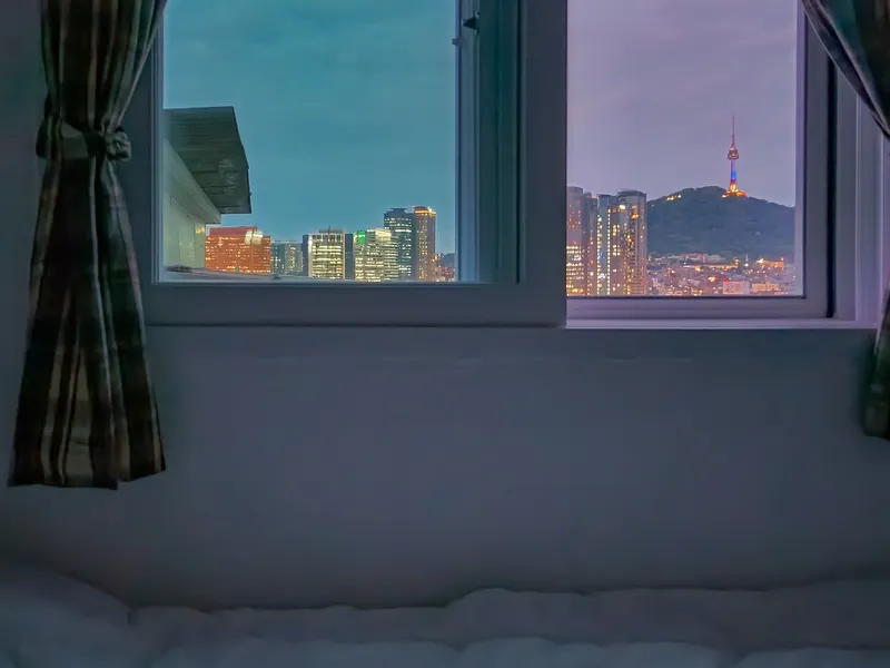 [서울 용산] 남산뷰 서울역,숙대입구,공덕 #1시체크아웃 #Netflix 23
