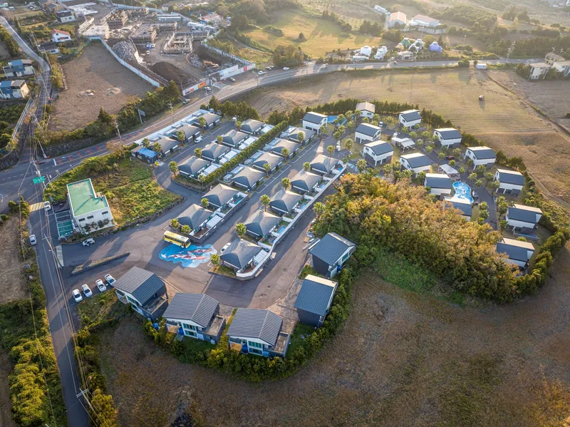 [Jocheon, Jeju] Hamdeok Beach 5km_2-story separate studio apartment + spa + shared pool (03/16~10/31) 11