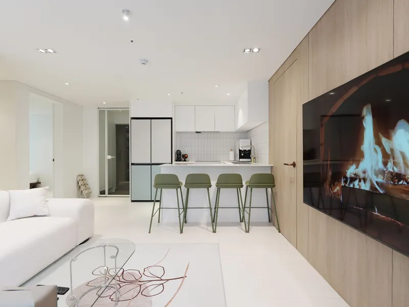 [Gangdong, Seoul] 2F 3 rooms for 5 people, 4 beds, 2 bathrooms, full option 12