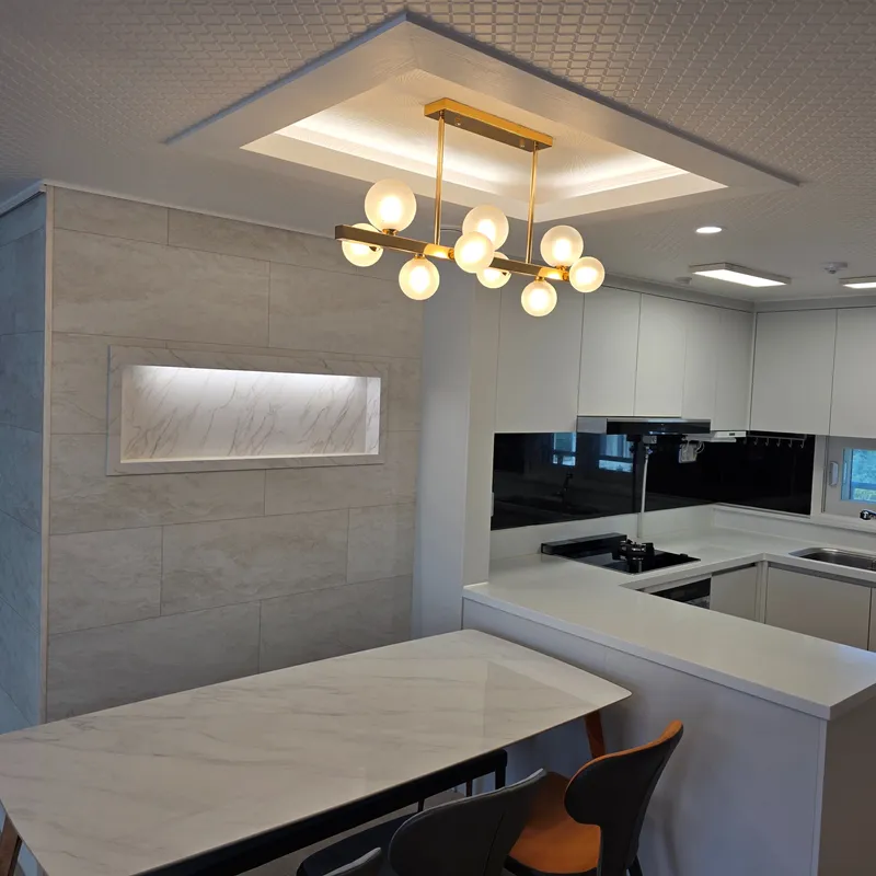[Buk-gu, Busan] 18th floor view, forest area, 35 pyeong apartment, 4 rooms # Station area # 8